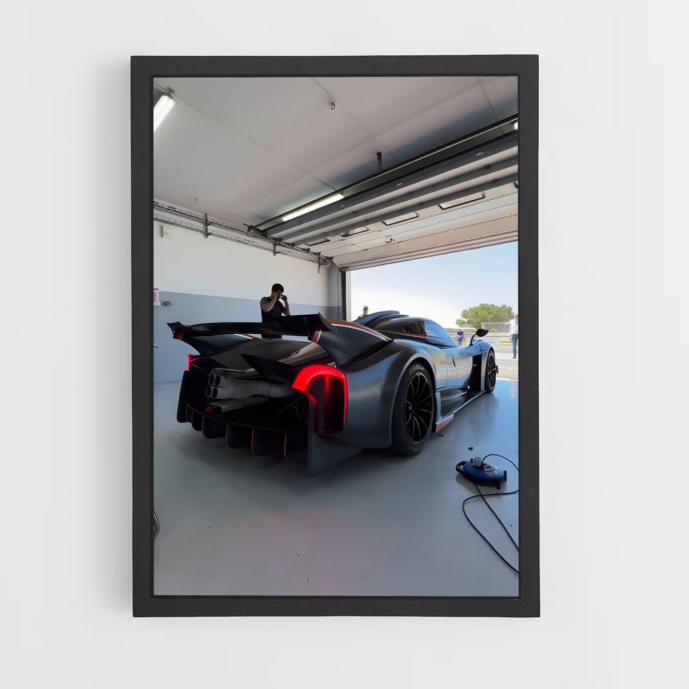 Poster Huayra Legend – affiche Pagani (vue 2)